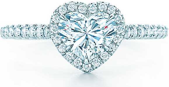 Heart Shape Tiffany Ring