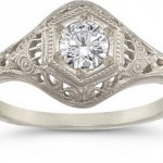 Victorian Style Diamond Ring