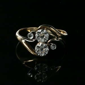 Art Nouveau Style Diamond Ring