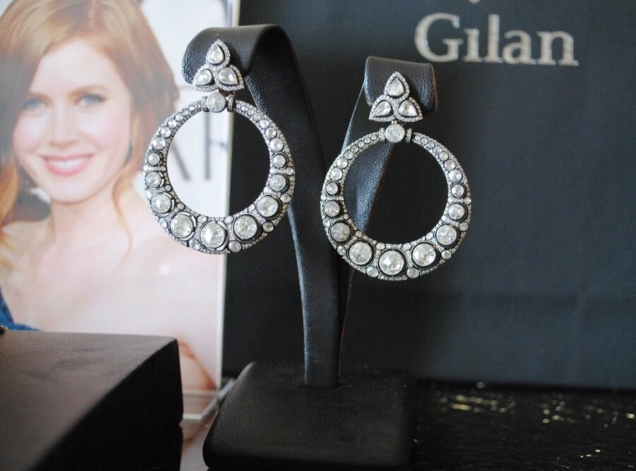 Diamond Hoop Earring diamond hoop earrings