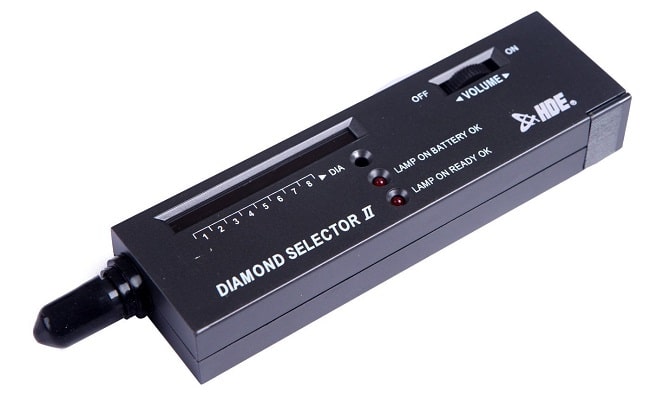 HDE Diamond Selector V2 Portable Tester + 45X Illuminated LED Loupe