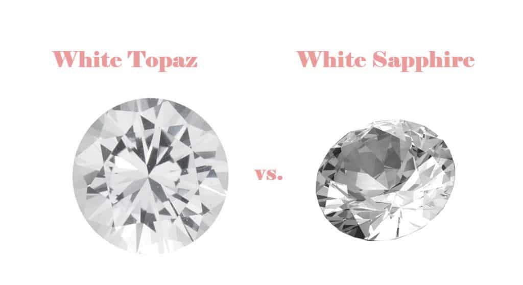 White Topaz vs White Sapphire differences in features