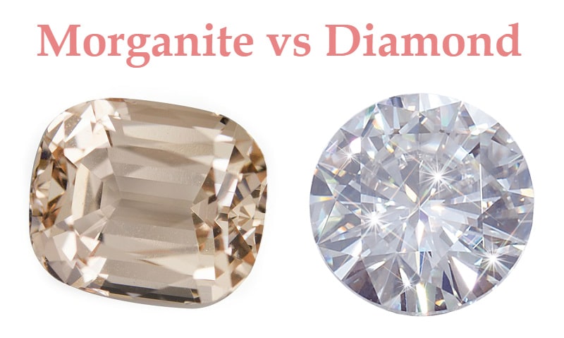 Morganite vs Diamond
