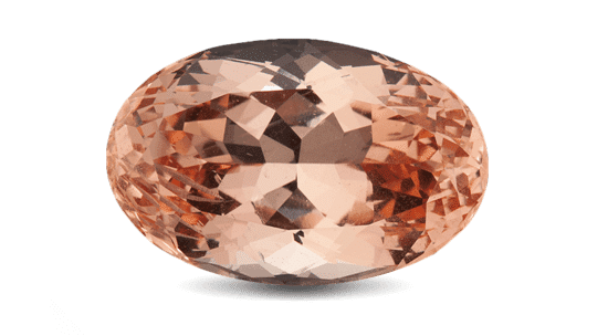 Natural Oval Brilliant Cut Morganite Loose Gemstones