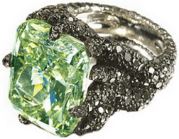 skin stone green diamonds